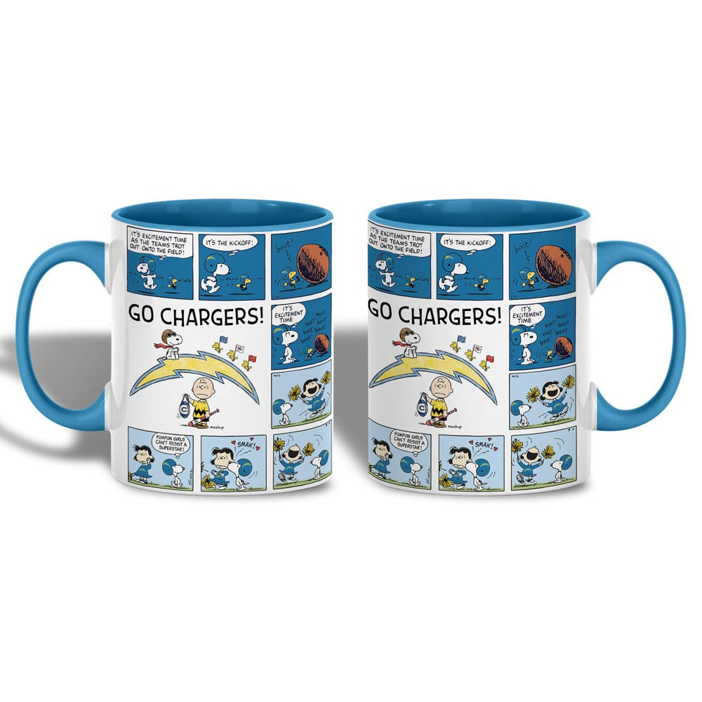LAC Premium NFL Peanuts Comic Mug DDT CTND