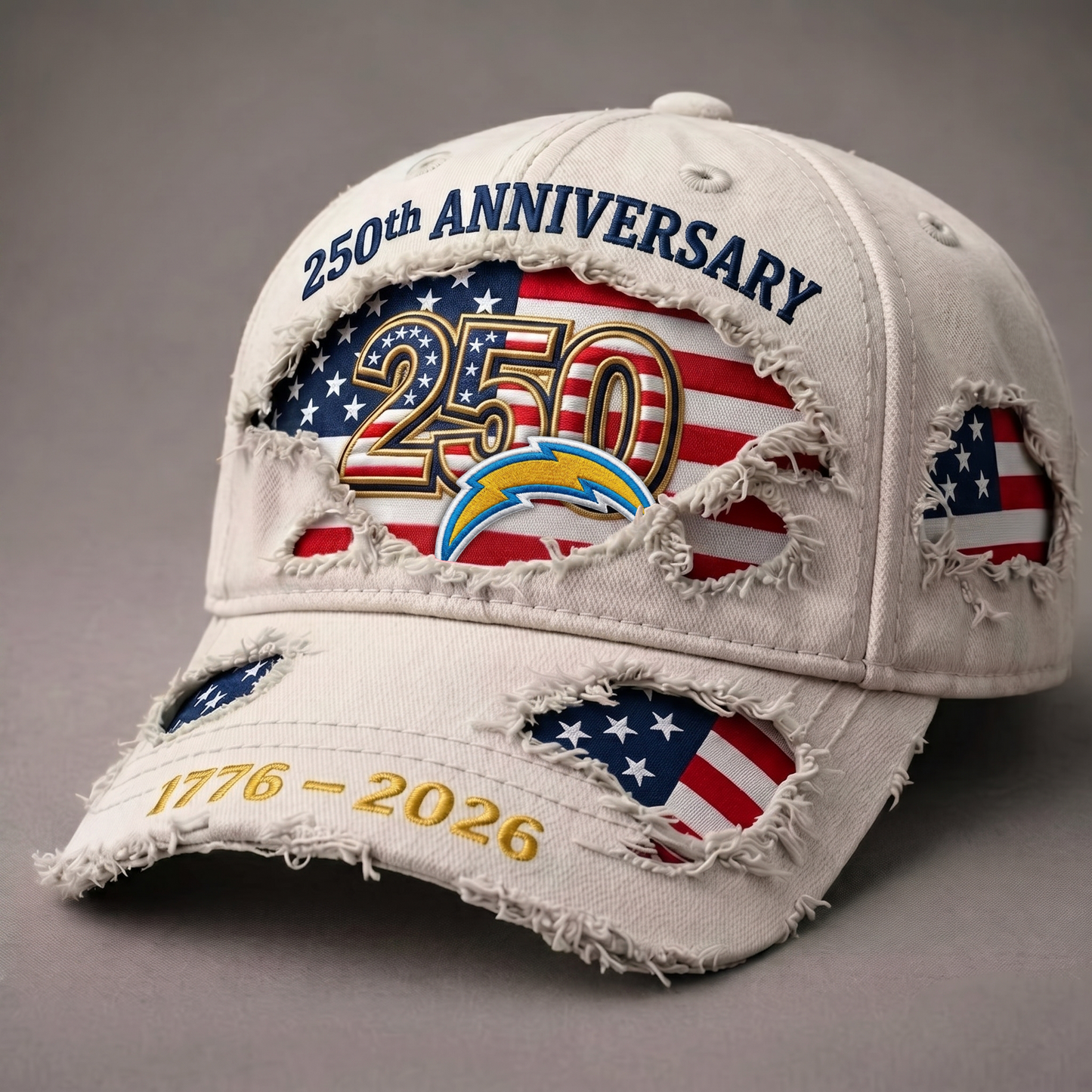 LAC x NFL 250th Anniversary V2 Classic Cap 300626
