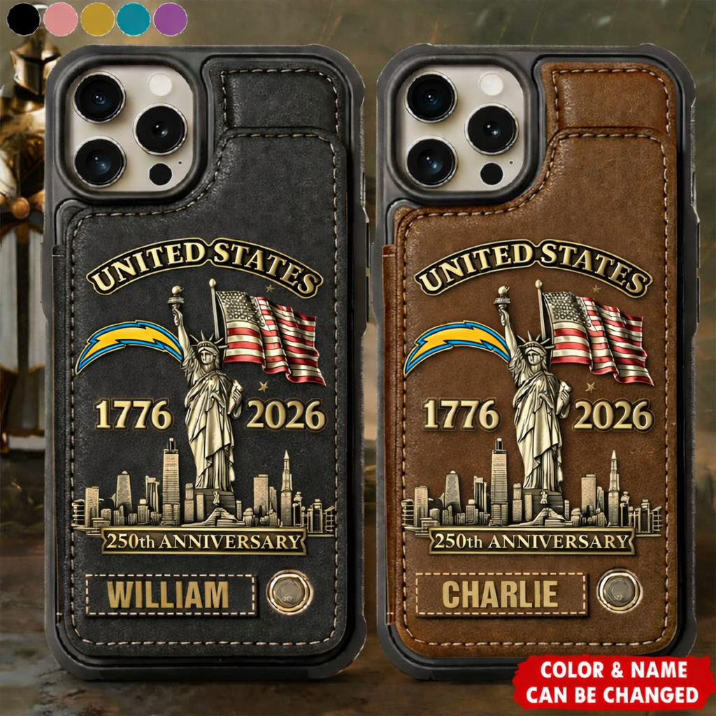 LAC x NFL Celebration United States Of America 250 Years Phone Case DDT NTL