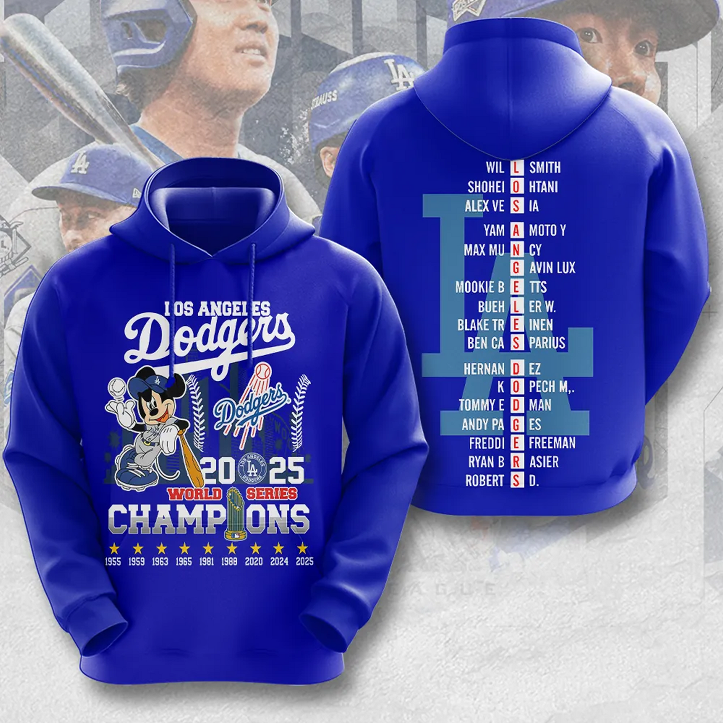 LAD x MLB 3D Apparel V20 DATND TANTD