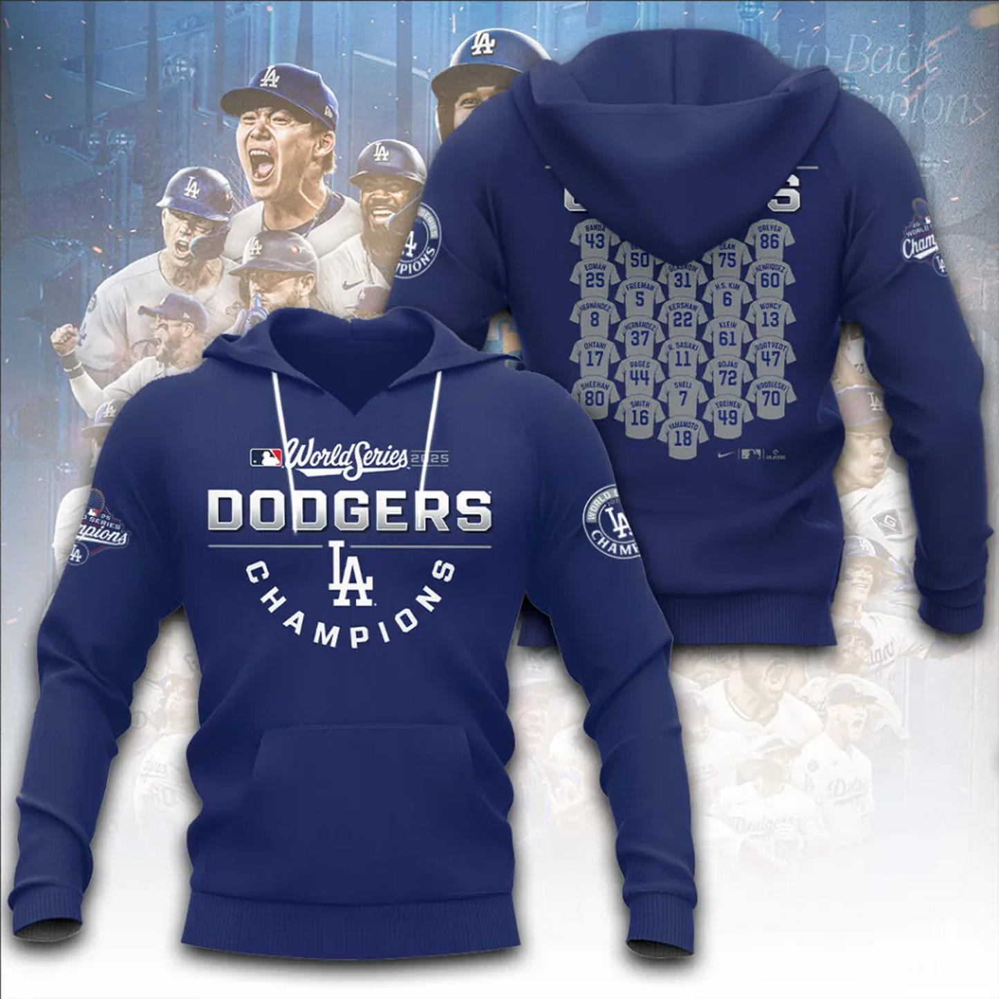 LAD x MLB 3D Apparel V6 DATND TANTD