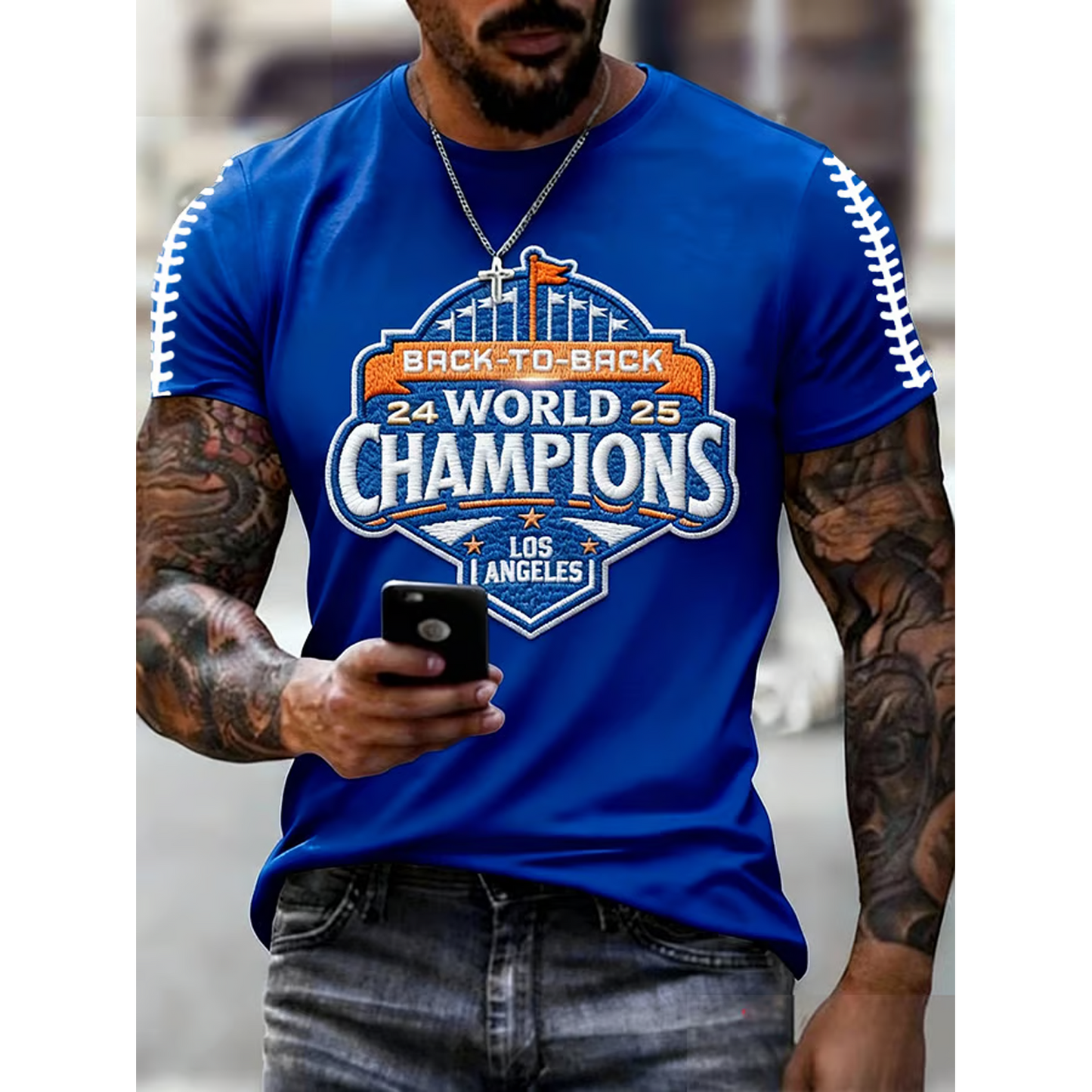 LAD x MLB Print Shirt V2 DATND TANTD