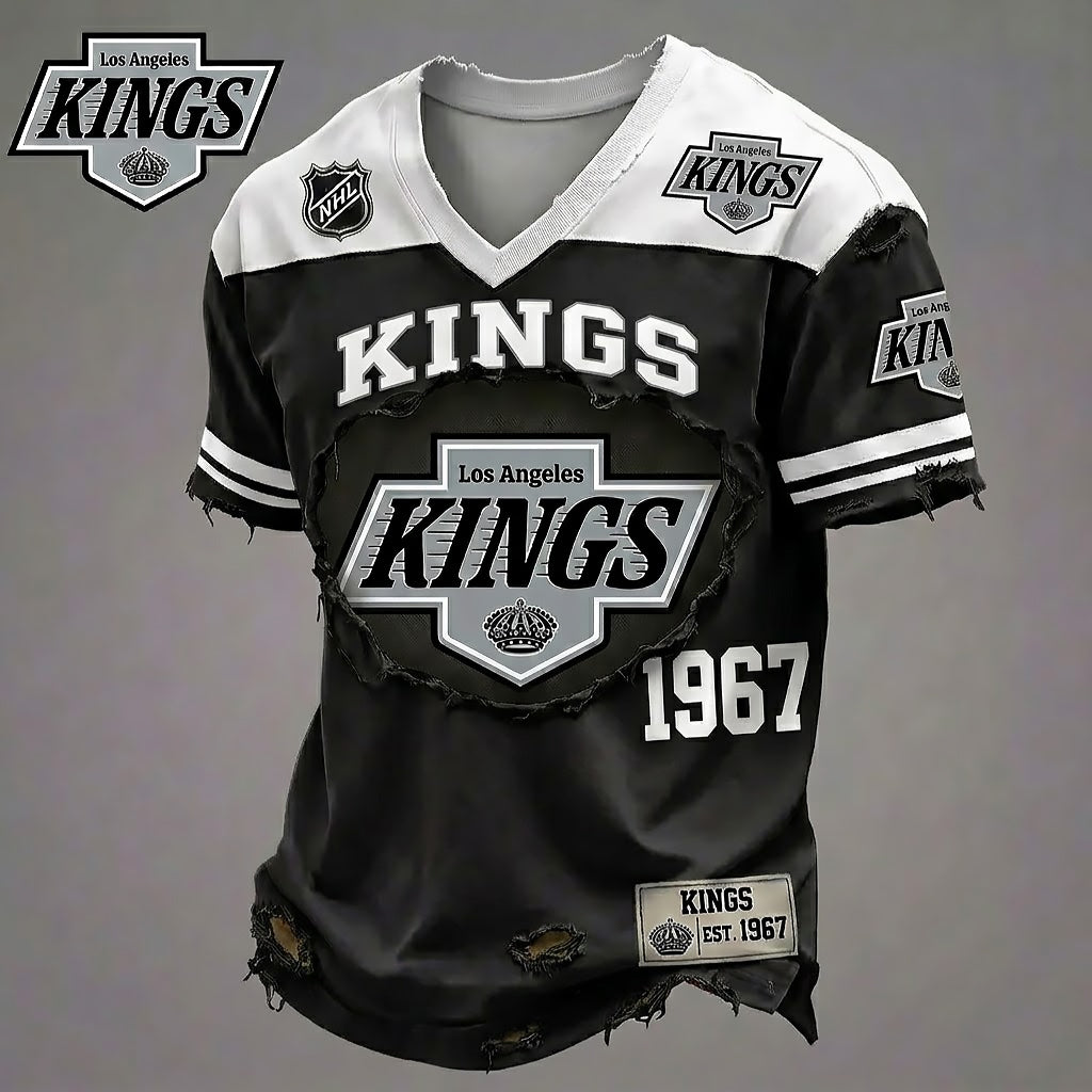 LAK x NHL Luxury V6 Classic T-shirt DDT 040626 TTTZ