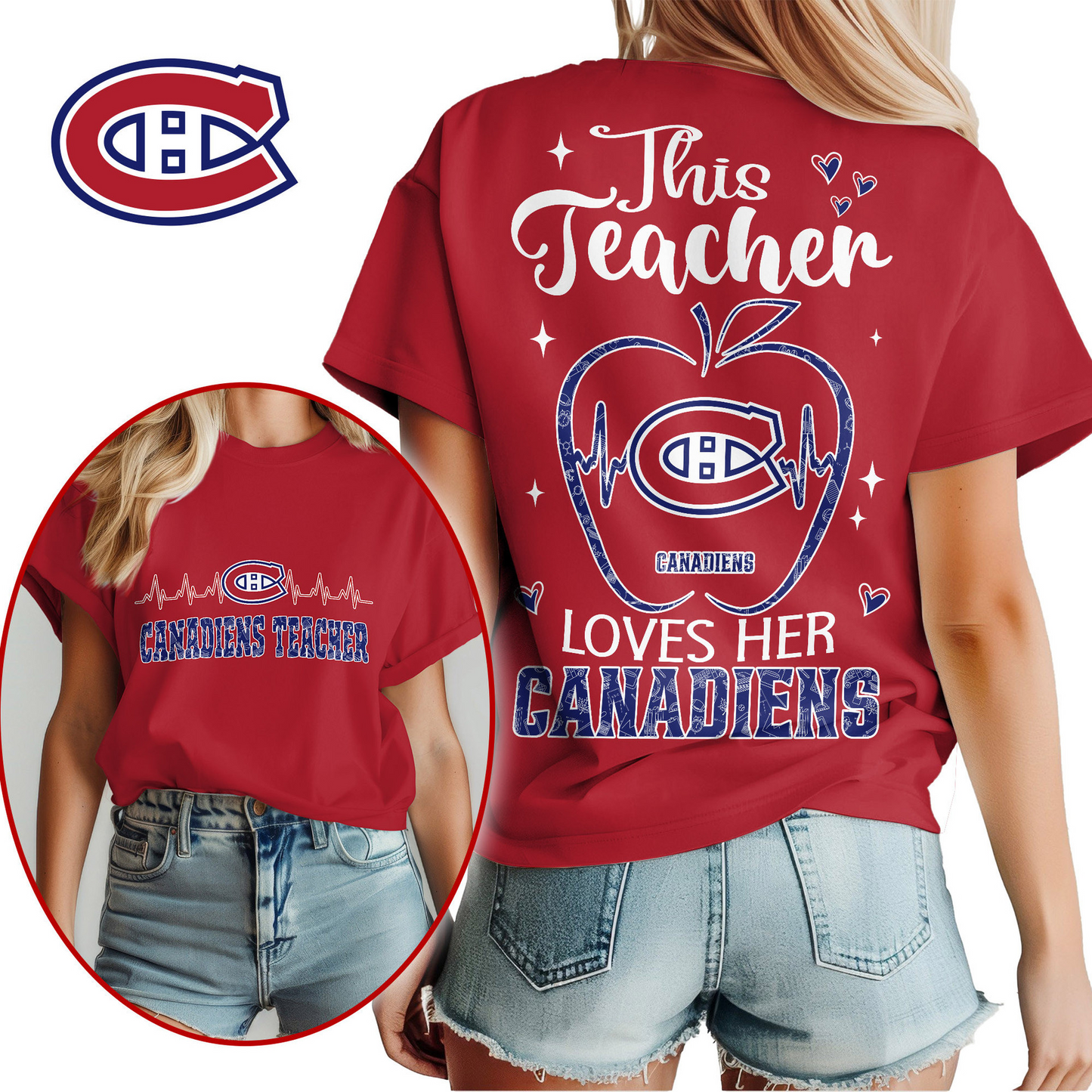 MC Premium NHL Teacher Appreciation Month Women Shirt DDT 250526 NTL