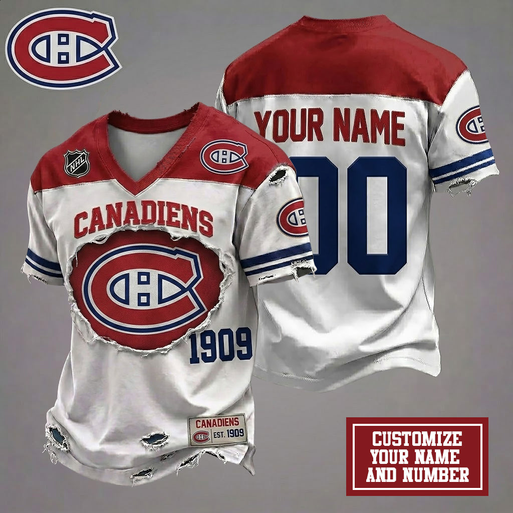MC x Customize NHL Luxury Classic T-shirt DDT 010626 TTTZ