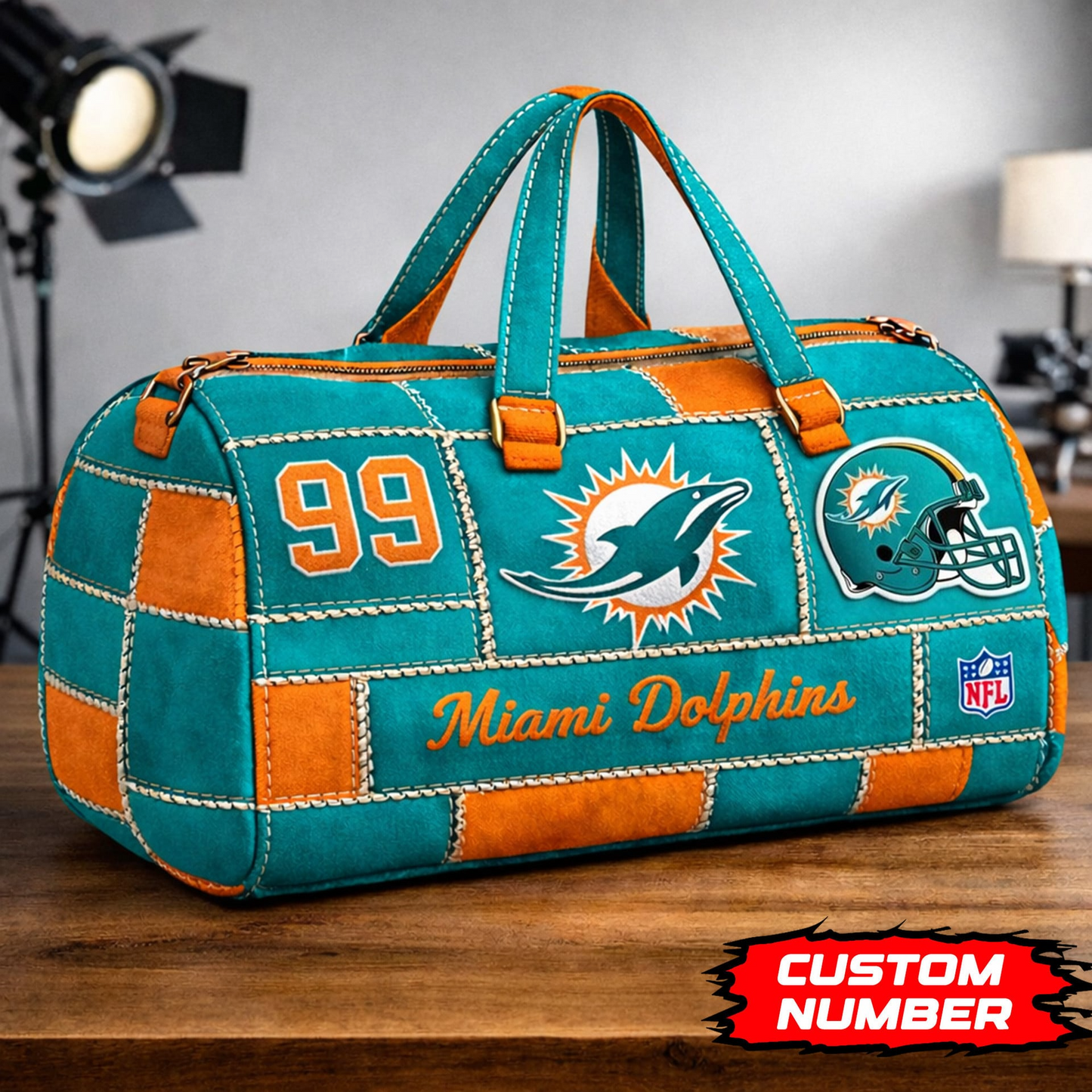 MD Premium NFL Game Day Quilted Duffle Bag DDT NTL