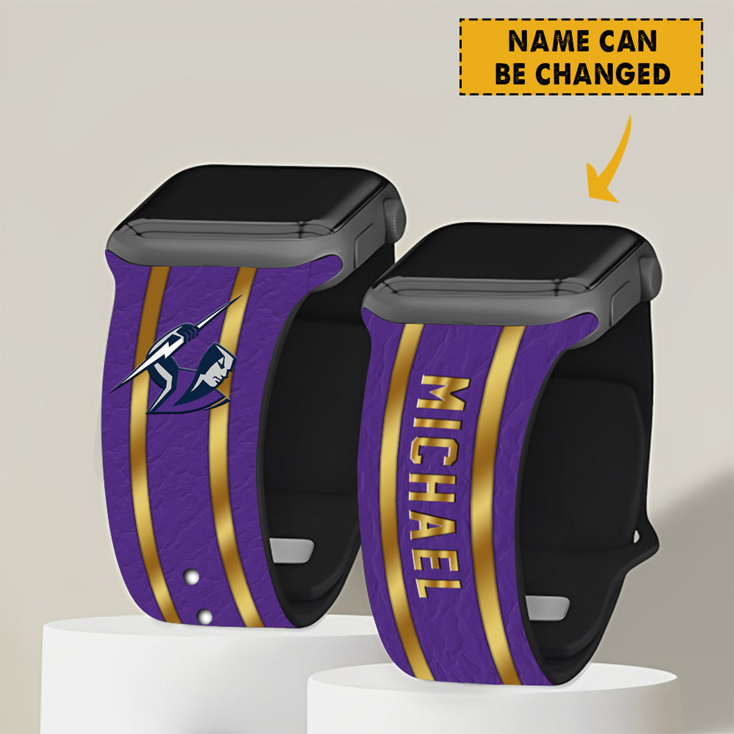 MEL X PREMIUM NRL New Apple Watch Band Custom Name NDT NHT