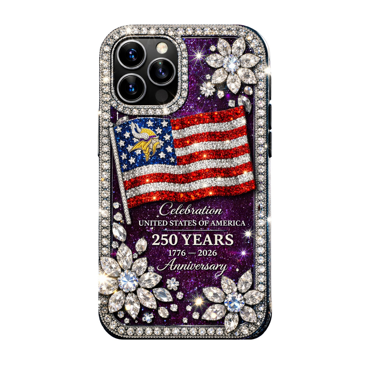 MV Premium NFL Celebration United States Of America 250 Years Luxury Phone Case DDT CTND