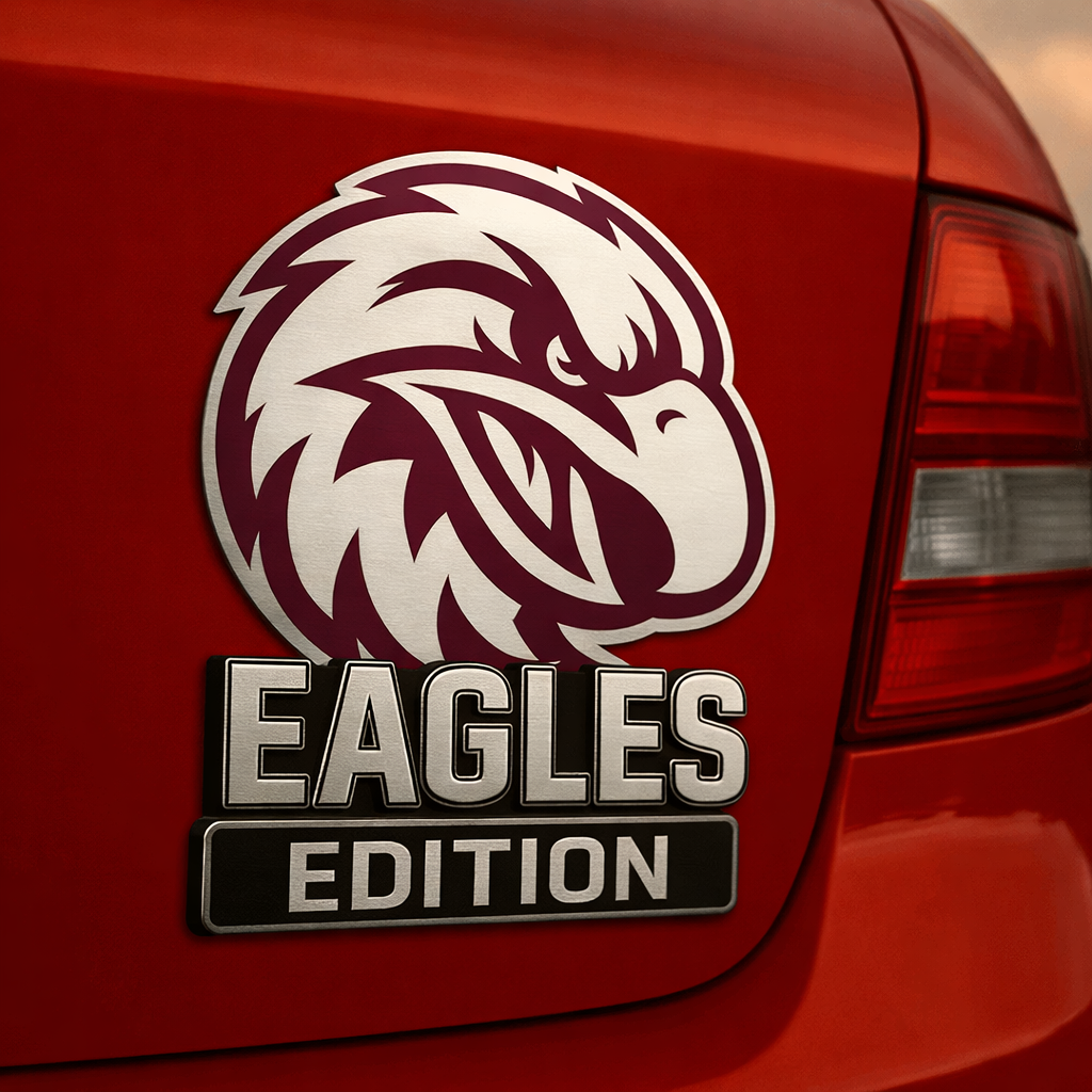 MWSE Premium NRL Car Name Badge DDT NTL