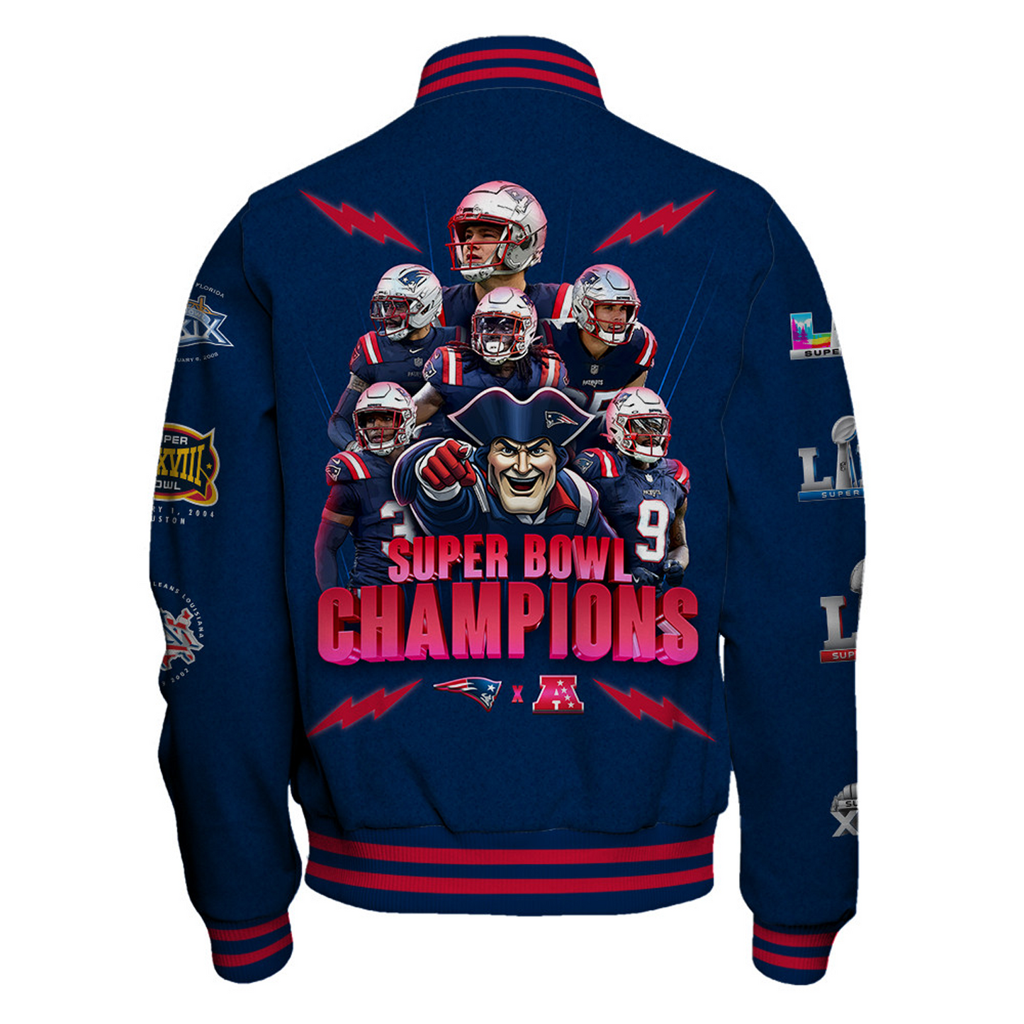 NEP x 2025 AFC Champions Premium Varsity Jacket V1 DATND TANTD