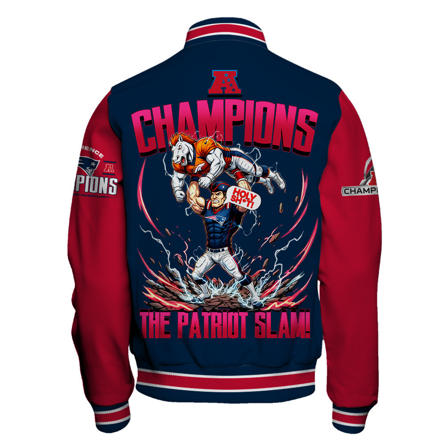 NEP x 2025 AFC Champions Premium Varsity Jacket V11 DATND TANTD
