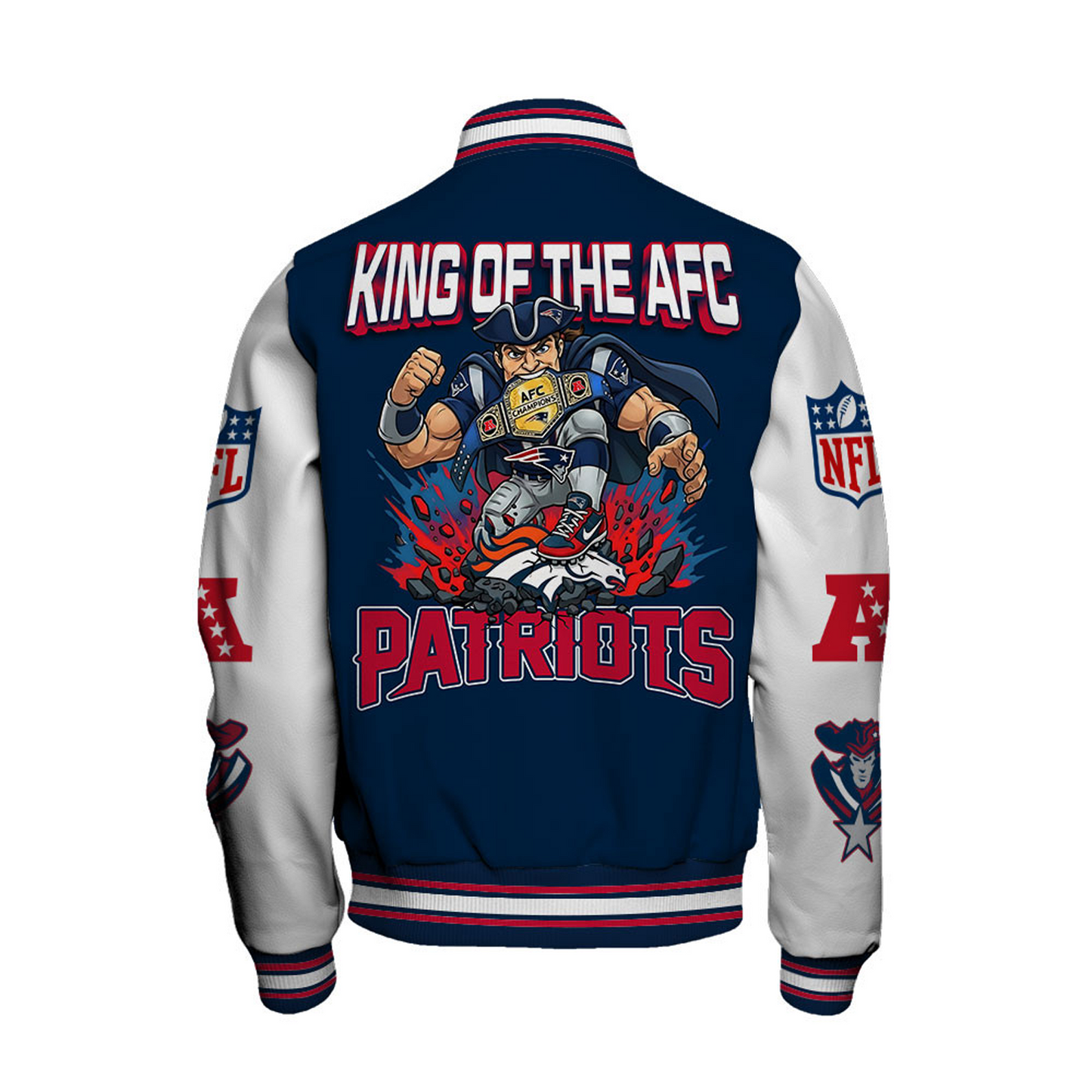 NEP x 2025 AFC Champions Premium Varsity Jacket V12 DATND TANTD
