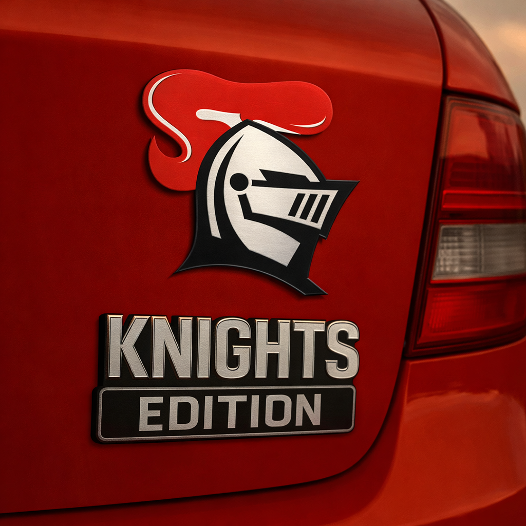 NK Premium NRL Car Name Badge DDT NTL