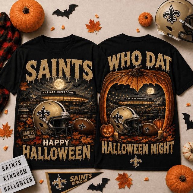 NOS x NFL Halloween Custom Name T Shirt Gift For Fan