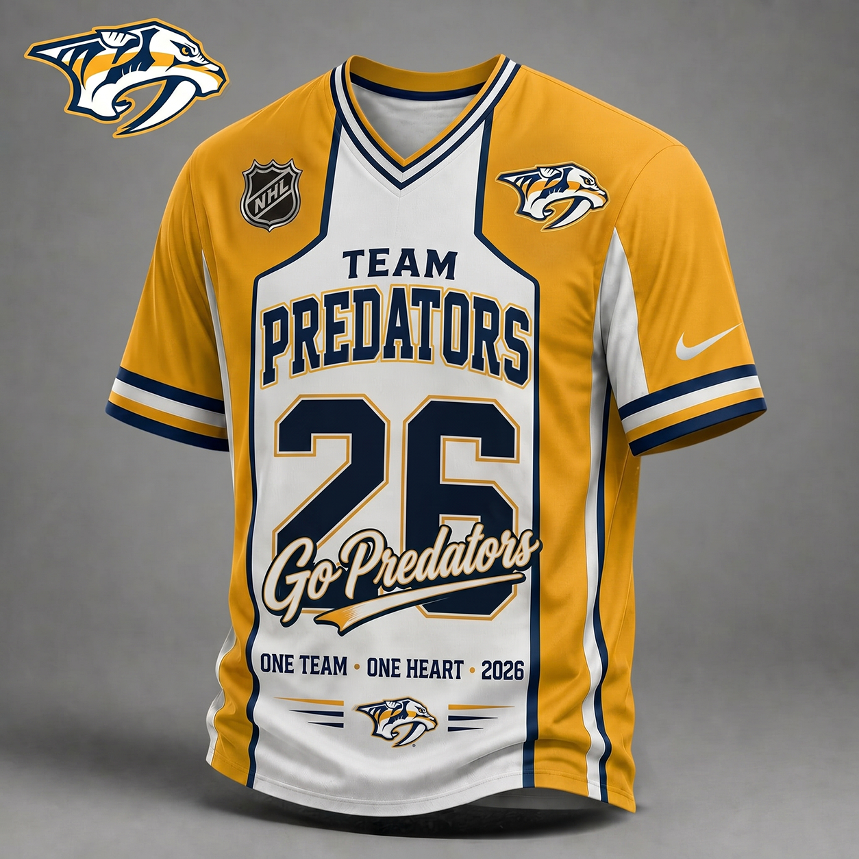 NP Premium NHL Team Pride V-Neck Jersey DDT 010626 HLPHUONG