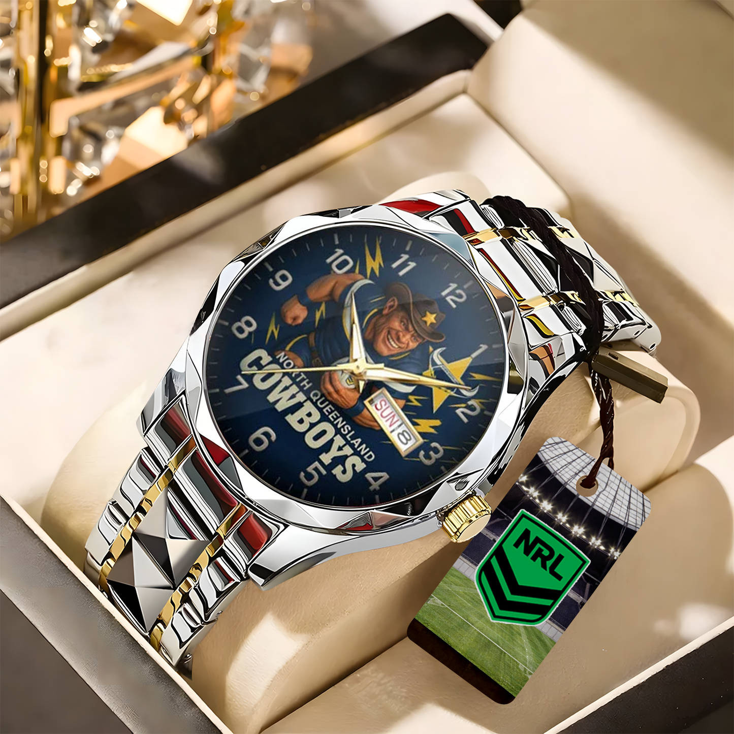 NQL X PREMIUM NRL New Mascot Luxury Hand Watch 2026 NDT NHT