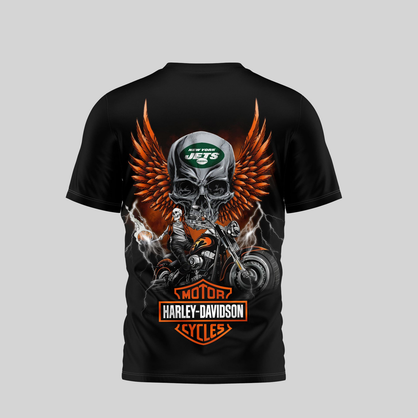 NYJ Premium NFL Motorcycle 3D Shirt DDT 090626 HLPHUONG