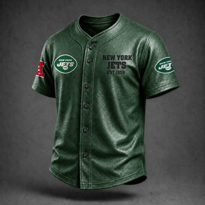 NYJ x NFL Luxury Baseball Jersey