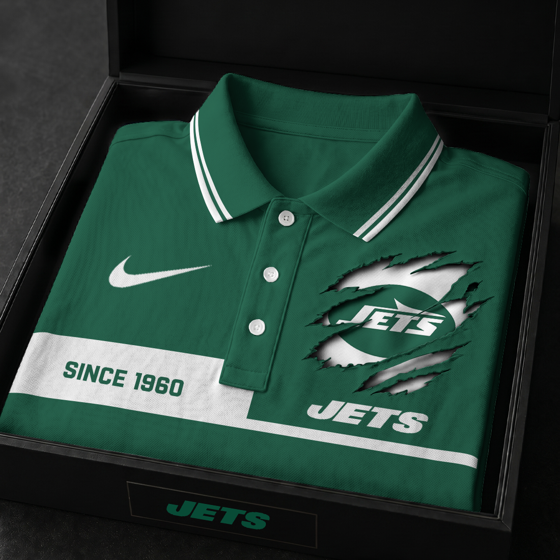 NYJ x NFL Luxury V2 Polo Shirt 220626