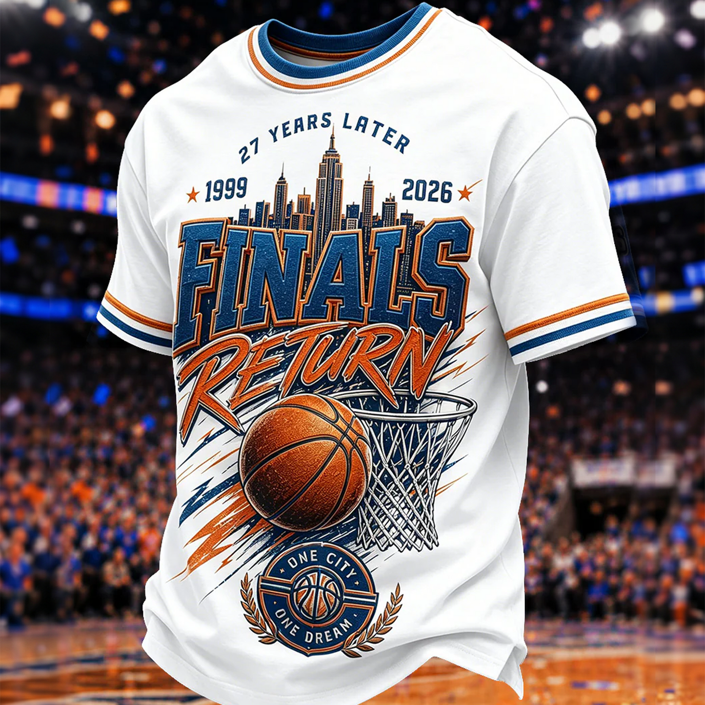 NYK x NBA Collection Summer 2026 V74 T-shirt DDT 020526 HLPhương