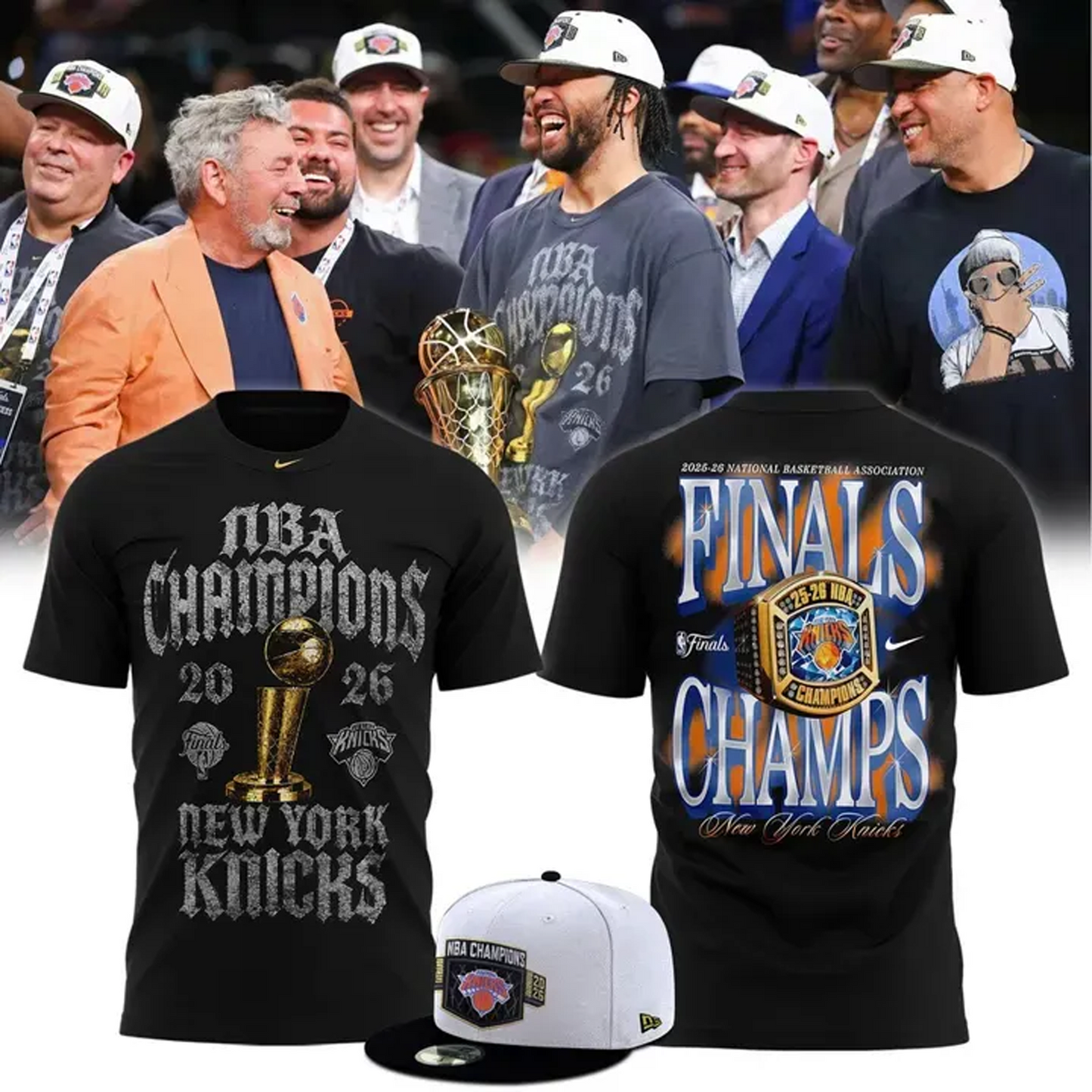 NYK x NBA Final Champions 2025-26 3D Aparael V11 150626