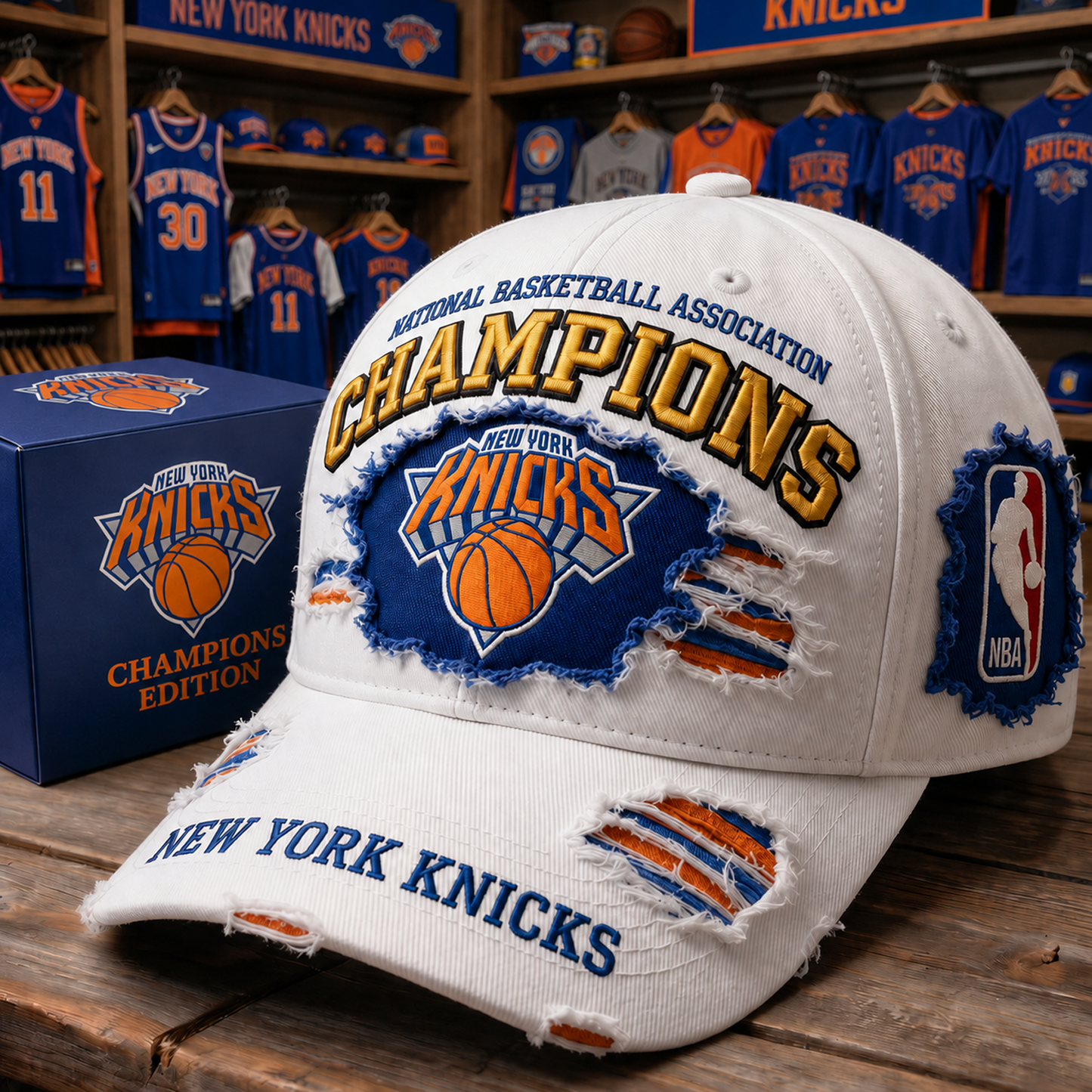 NYK x NBA National Basketball Association Premium Cap 0806 DatND DVT