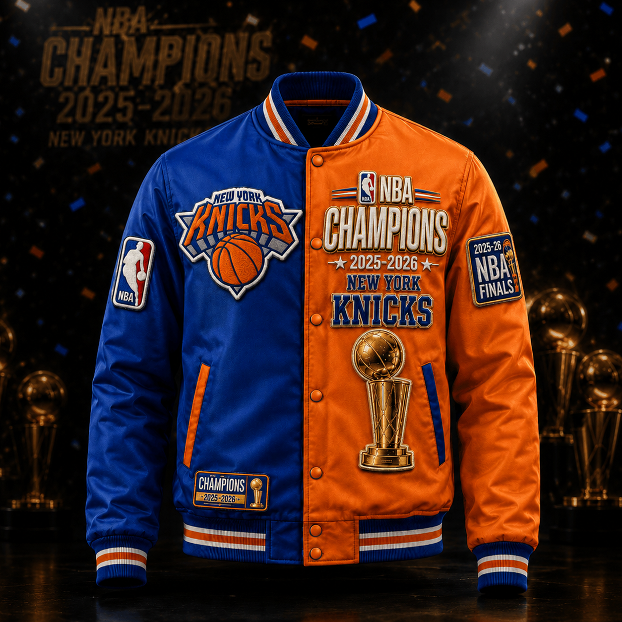 NYK x NBA Premium Varsity Jacket 150626