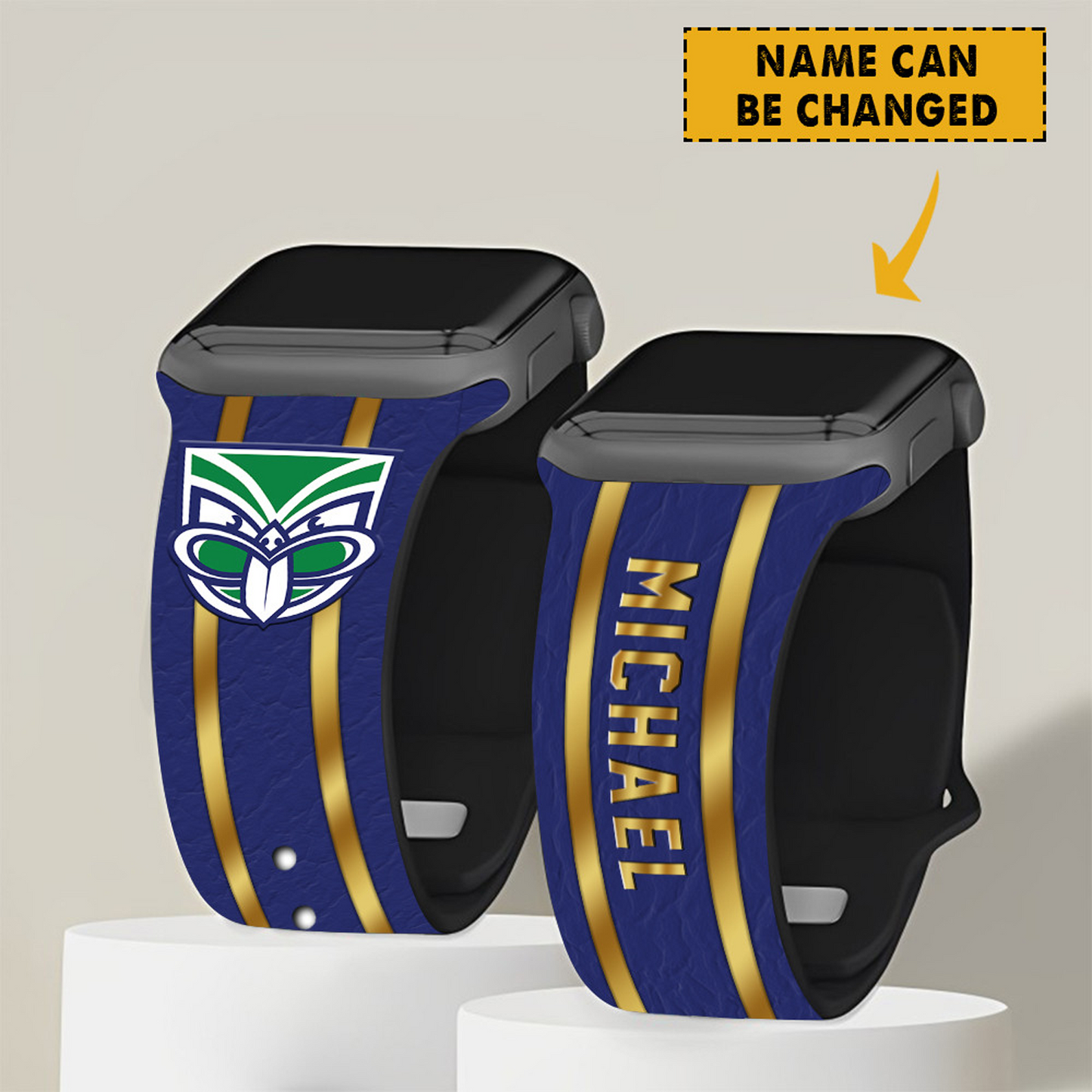 NZW X PREMIUM NRL New Apple Watch Band Custom Name NDT NHT