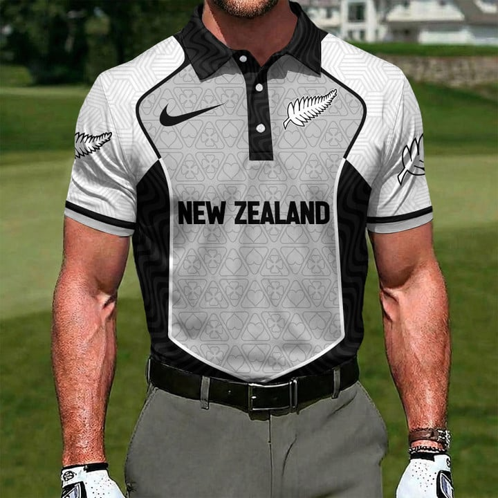 New Zealand x World Cup 2026 Classic Polo Shirt DDT NTL