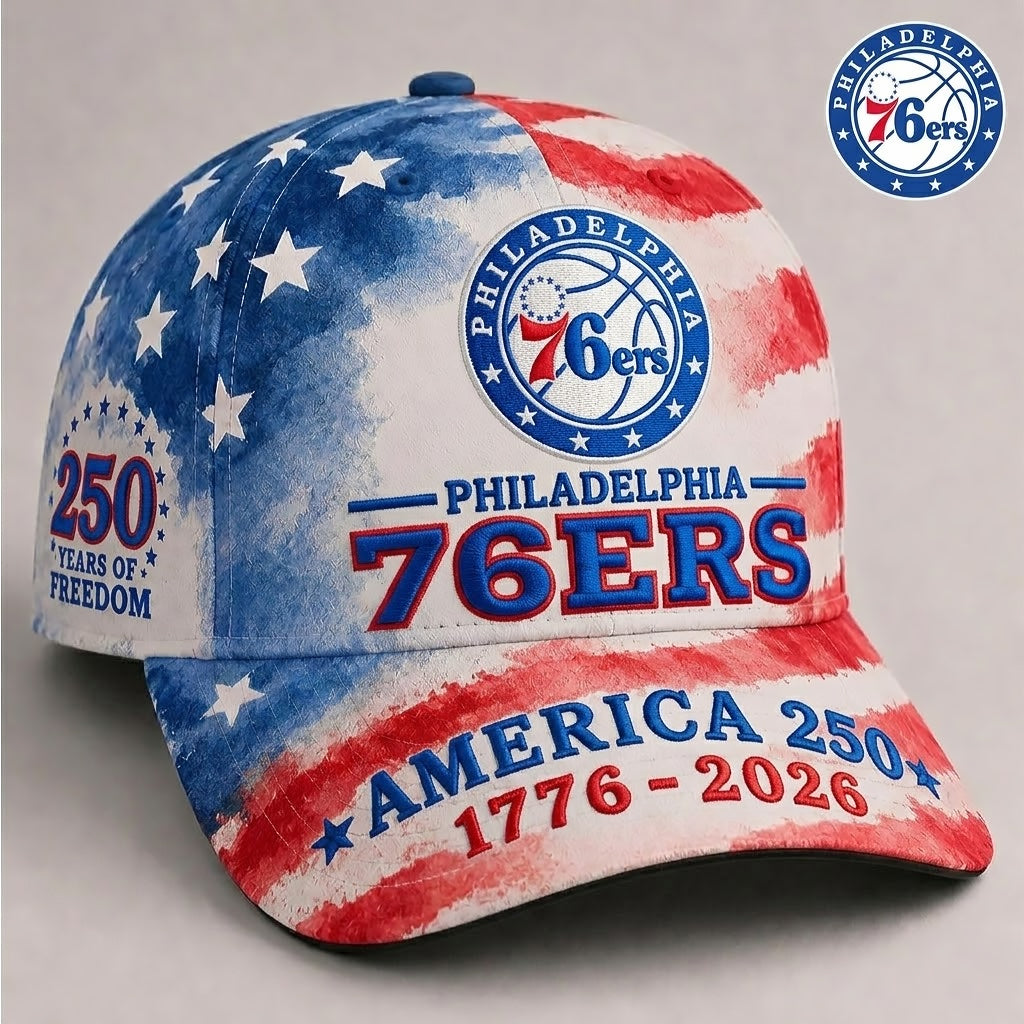 P76 Premium NBA 250 Years Of Freedom Cap 150626