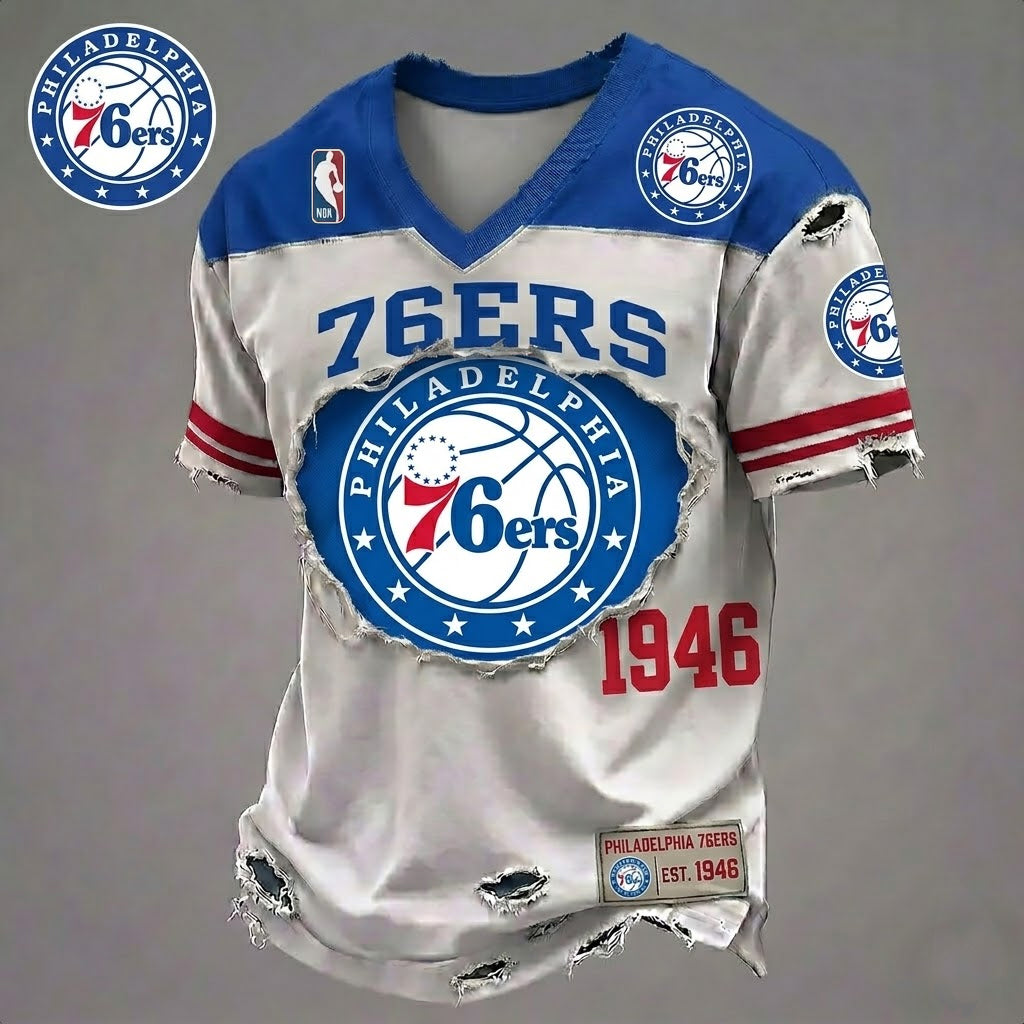 P76 x NBA Luxury Classic T-shirt DDT 150526 TTTZ