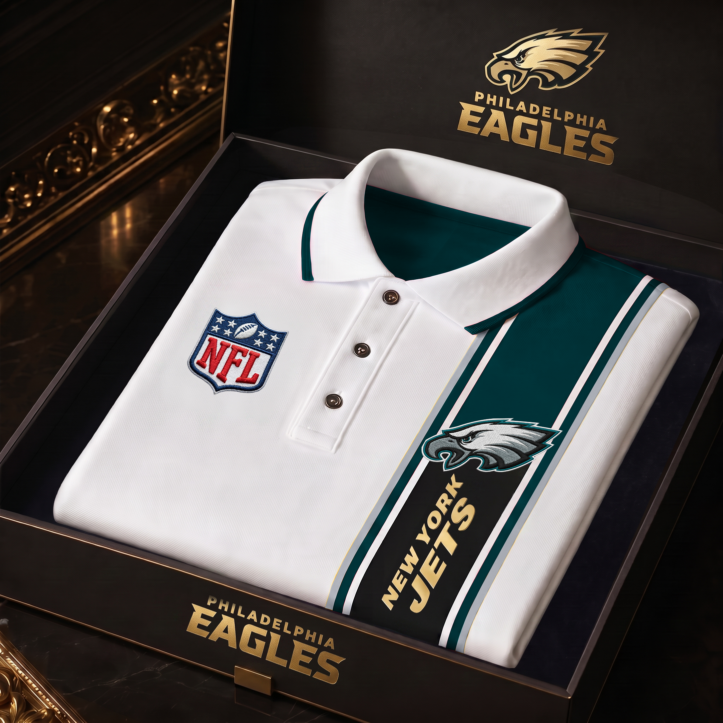 PE x NFL Luxury V3 Polo Shirt 260626