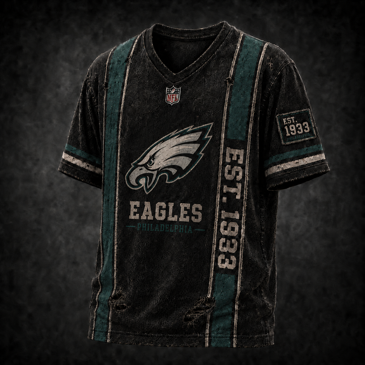 PE x NFL Luxury V8 Classic T-shirt DDT 080626 NTL