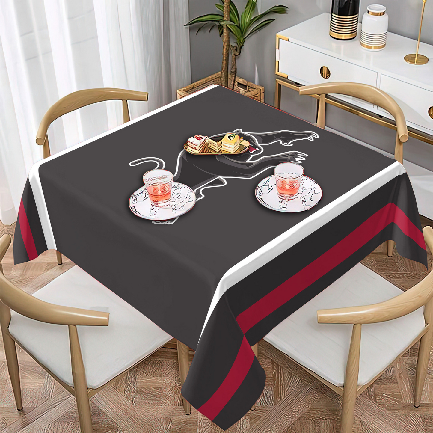 PEN Premium NRL Square Tablecloth For Fan NDT NHT
