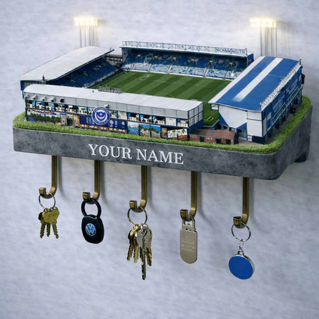 POR Stadium Premium EFL Wood Key Hanger DDT NTL