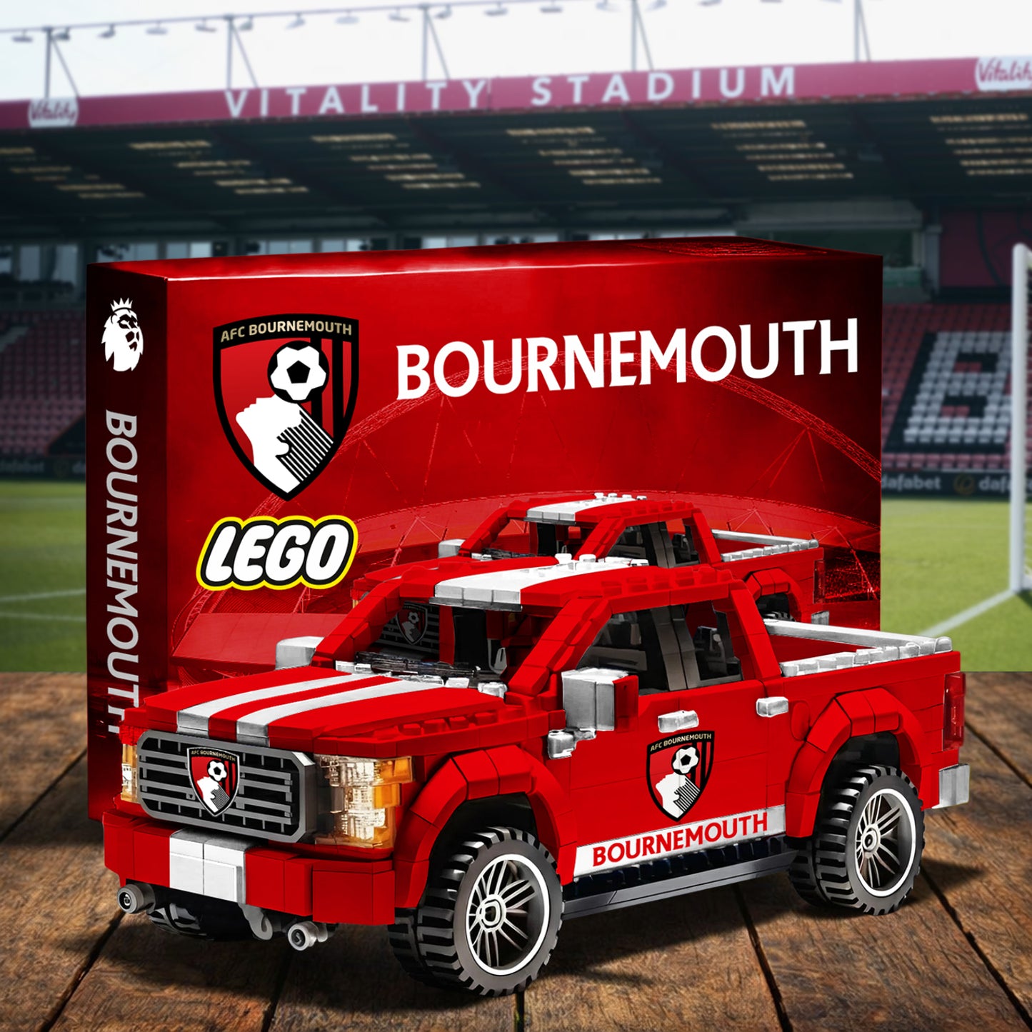 PREMIUM EPL X BOU 3D RACING TRUCK BUILDING BLOCK SET TOY NDT NHM
