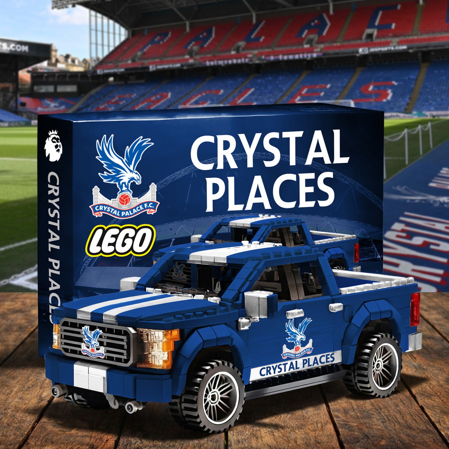 PREMIUM EPL X CRY 3D RACING TRUCK BUILDING BLOCK SET TOY NDT NHM