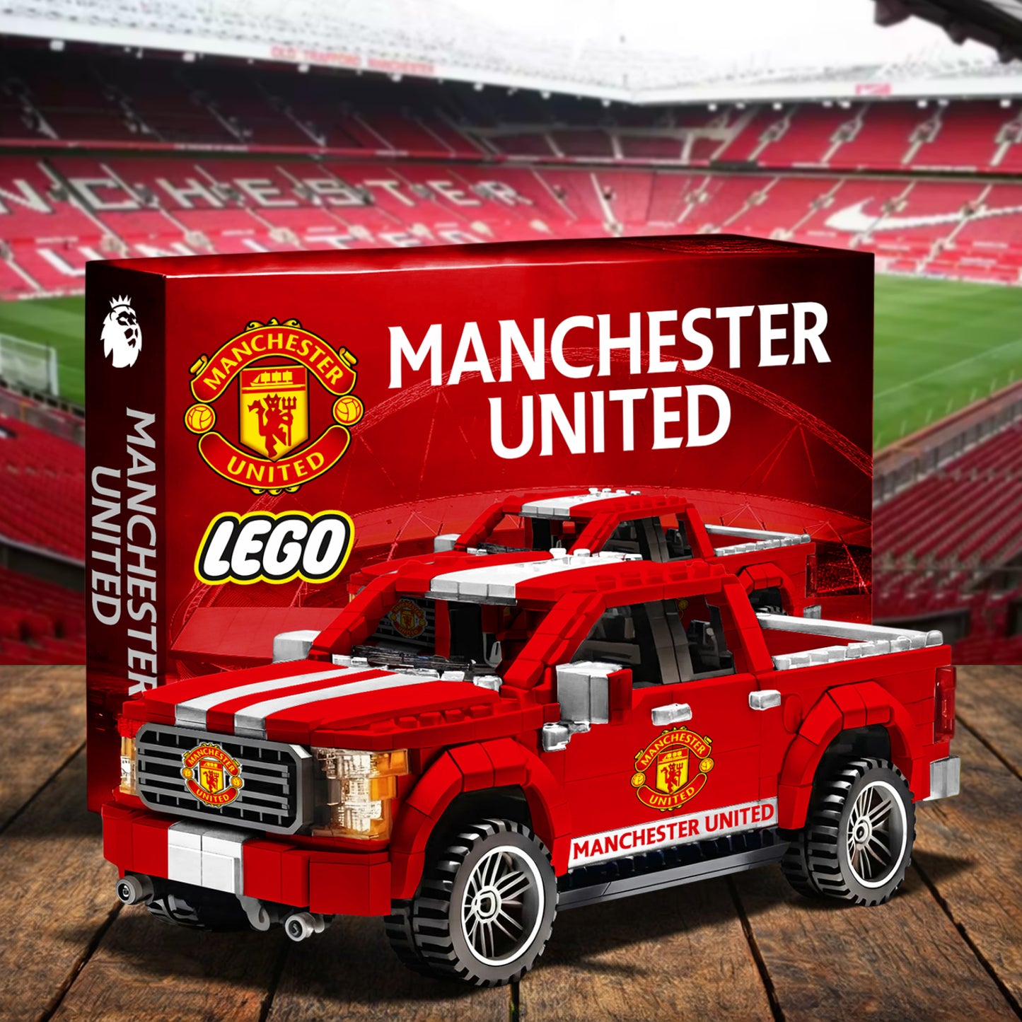 PREMIUM EPL X MU 3D RACING TRUCK BUILDING BLOCK SET TOY NDT NHM