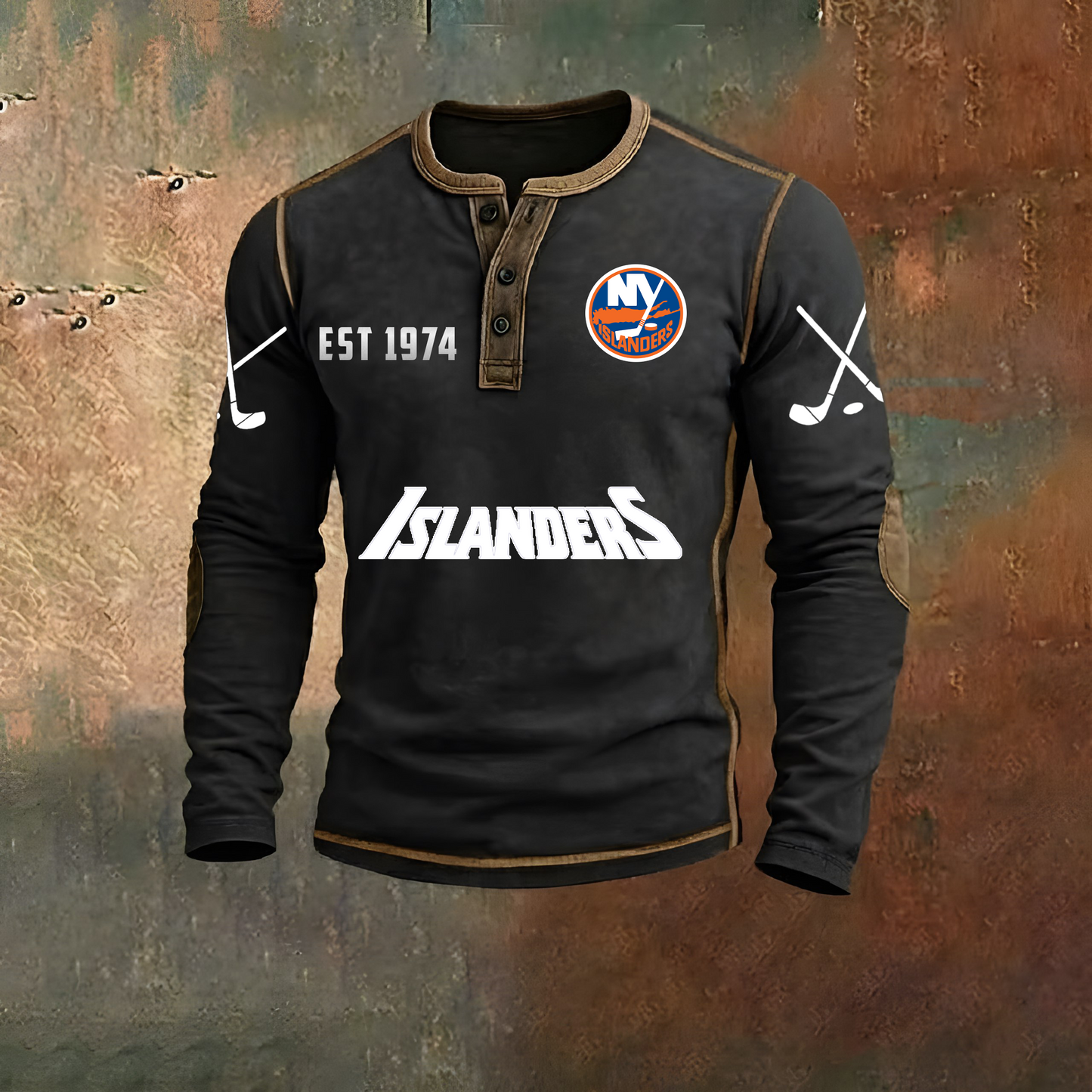 PREMIUM NHL X NYI LONG SLEEVE SHIRT NDT VHM