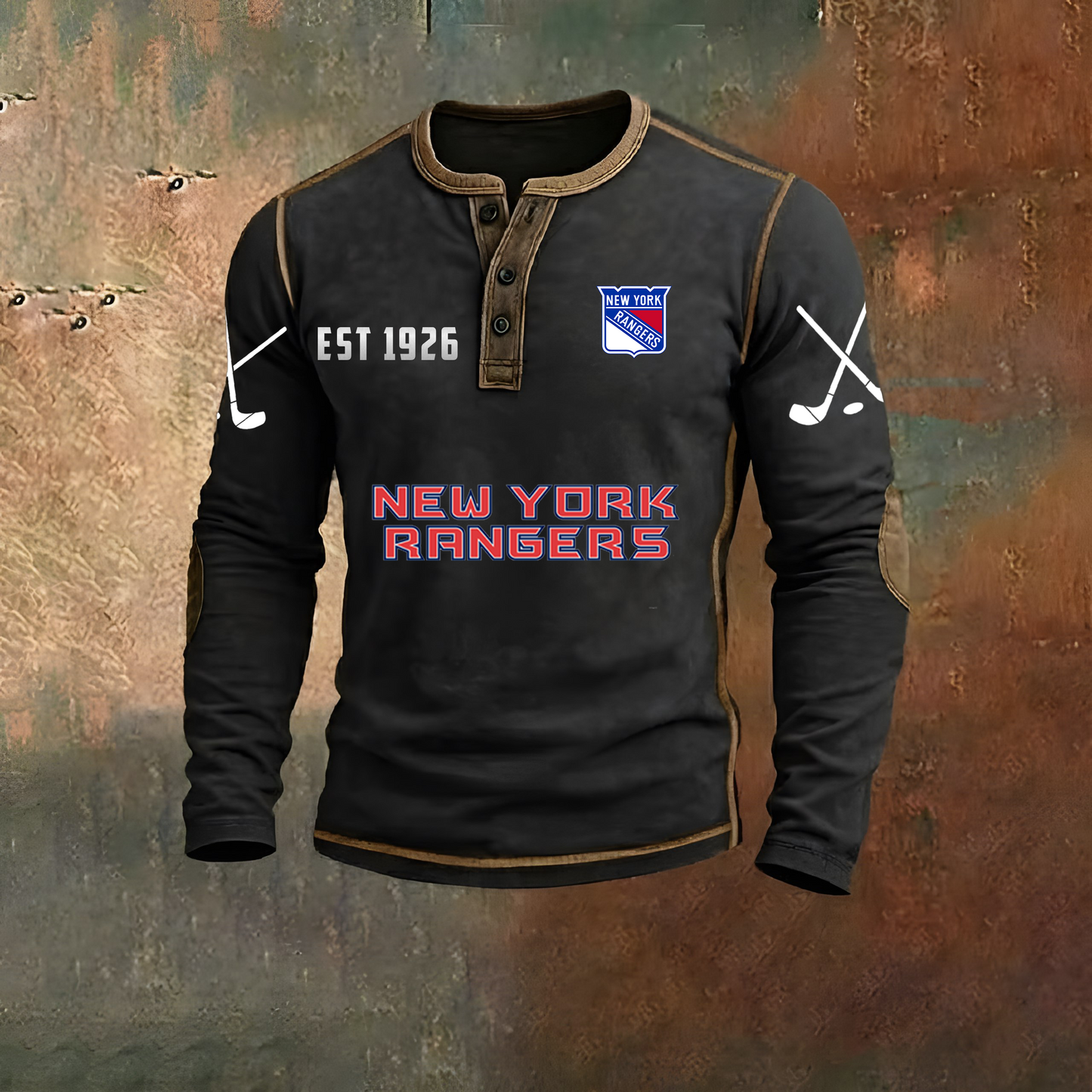 PREMIUM NHL X NYR LONG SLEEVE SHIRT NDT VHM
