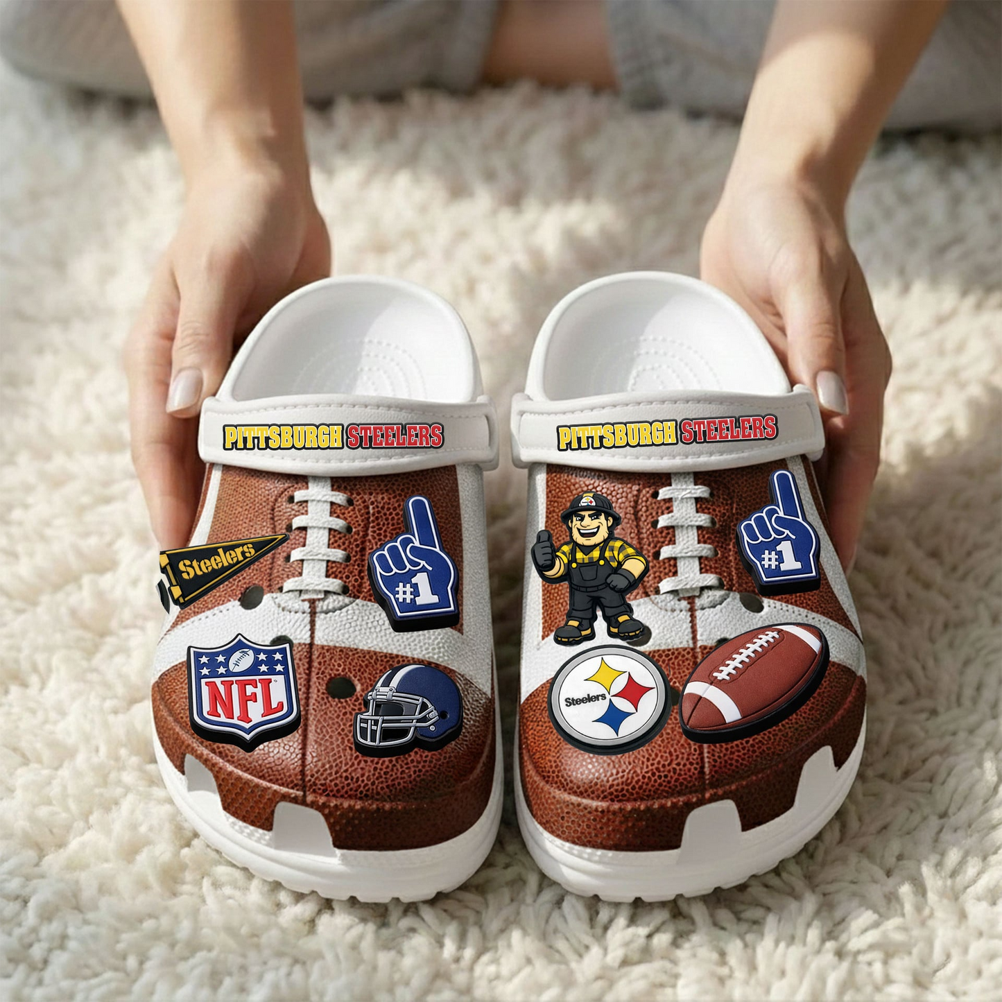 PREMIUM NHL X PS CLOGS WITH CHARMS NDT VHM