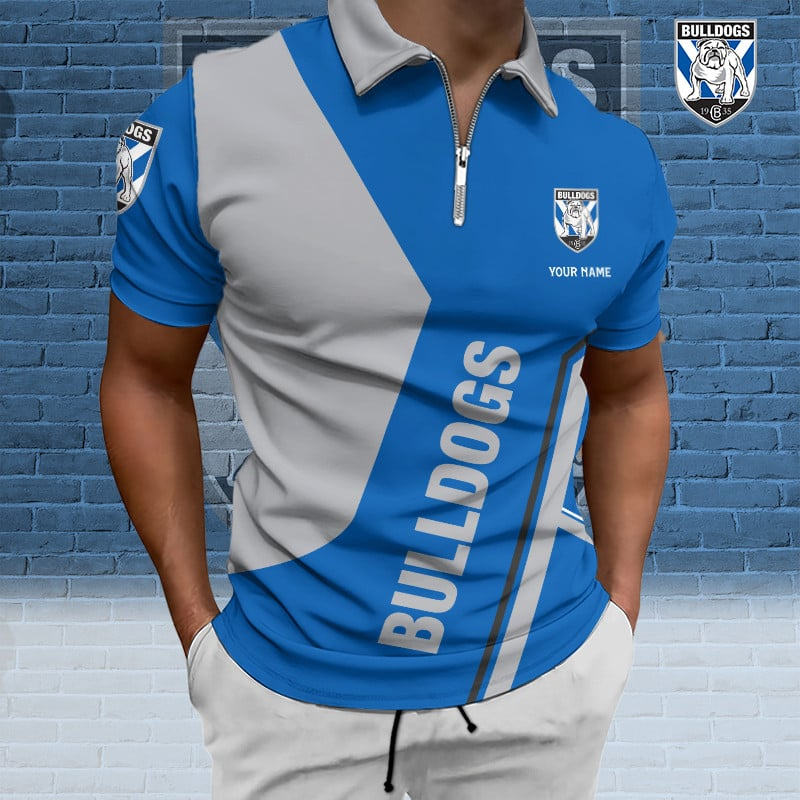 PREMIUM NRL X CBB Zip Polo Custom Name Limited Edition NDT VHM