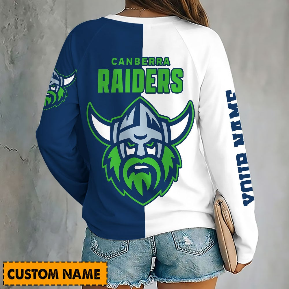 PREMIUM NRL X CR Women's V-Neck Long-Sleeved Shirt Limited Edition NDT VHM
