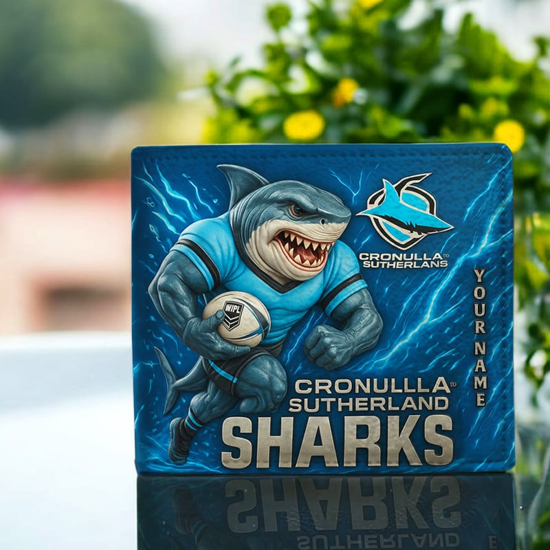 PREMIUM NRL X CSS MASCOT WALLET CUSTOME NAME NDT VHM