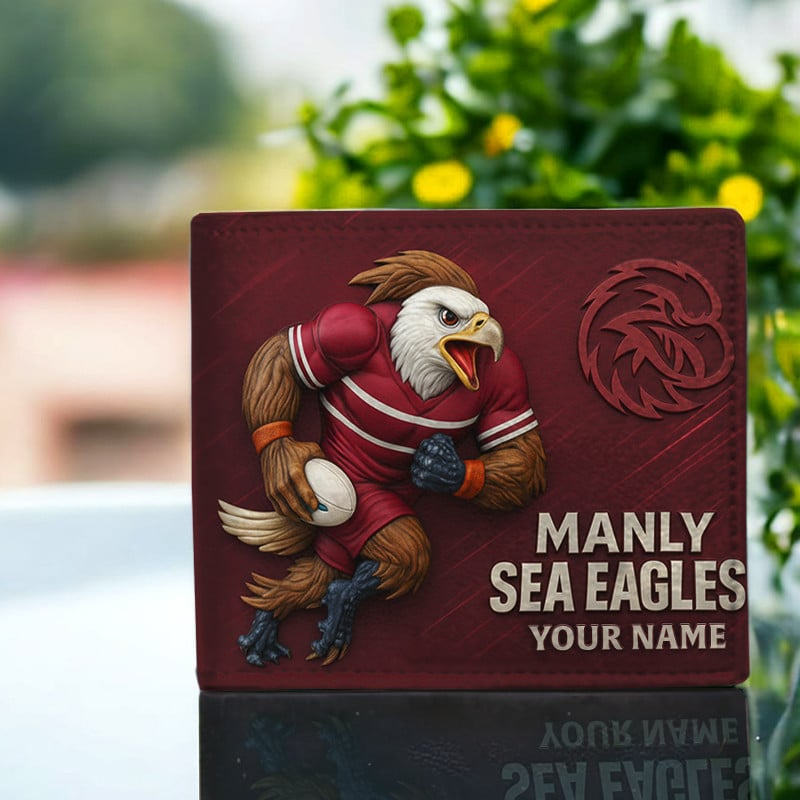 PREMIUM NRL X MWSE MASCOT WALLET CUSTOME NAME NDT VHM
