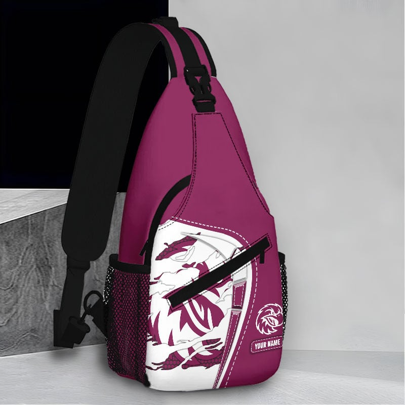 PREMIUM NRL X MWSE New Style Sling Bag Custom Name NDT VHM