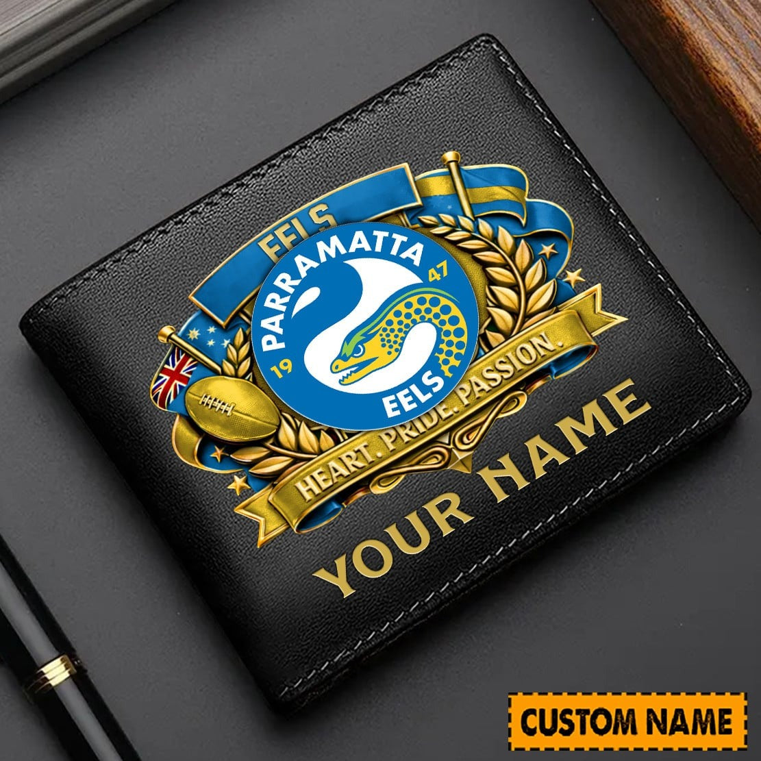 PREMIUM NRL X PE Leather Wallet Personalized Limited Edition NDT NHM