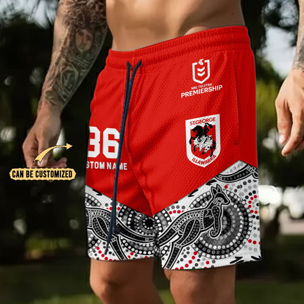 PREMIUM NRL X SGID SHORTS PANT LIMITED EDITIONS NDT NHM