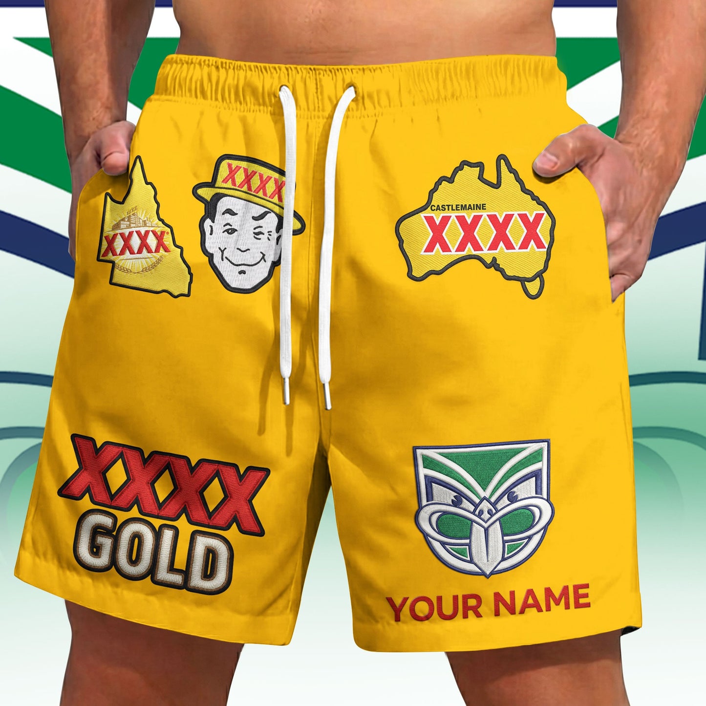 PREMIUM NRL X W Short Pants Personalized Limited Edition NDT LVH