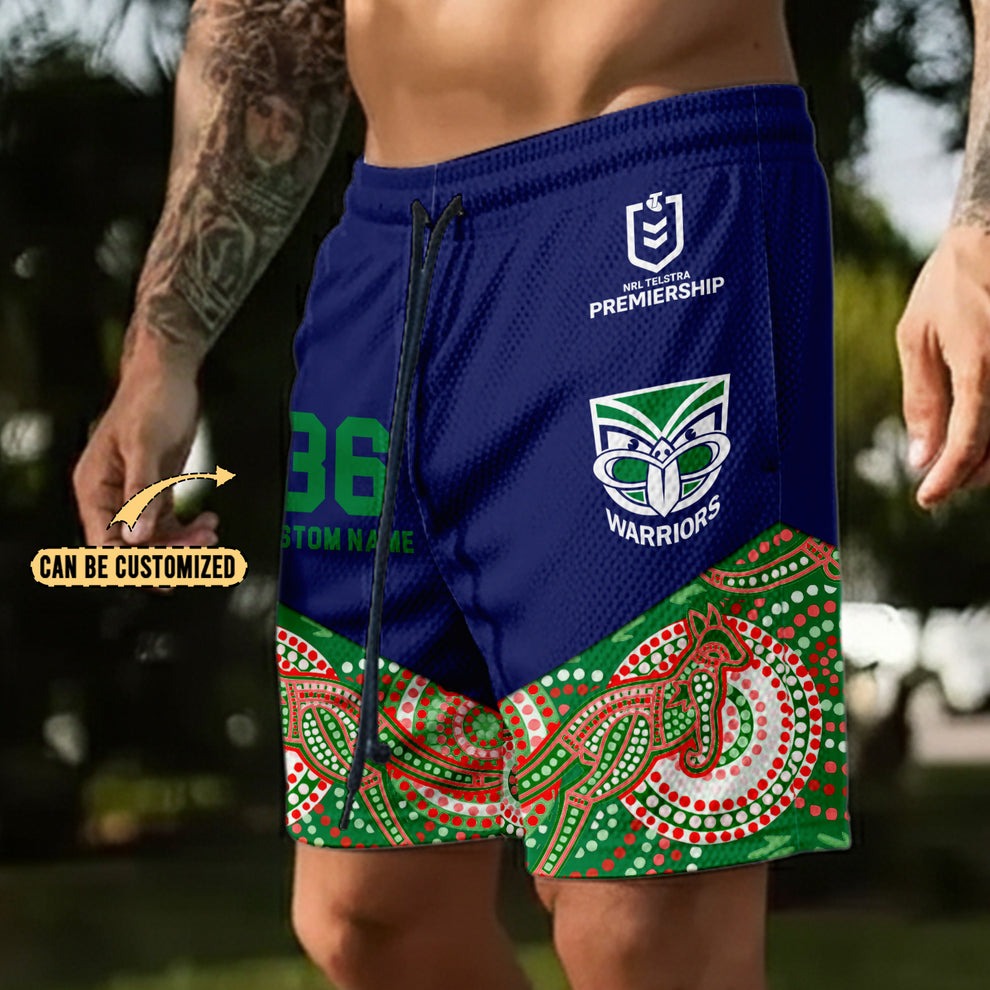 PREMIUM NRL X WAR SHORTS PANT LIMITED EDITIONS NDT NHM